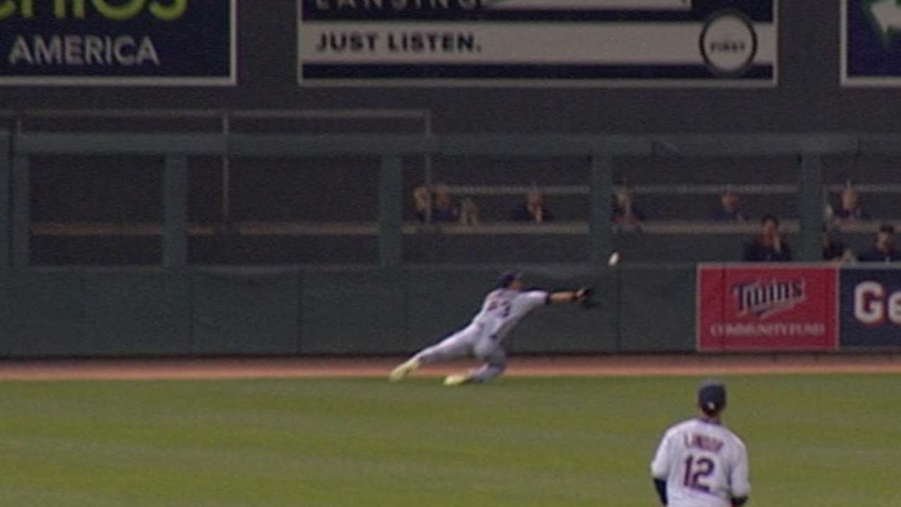 Brantley injured while diving