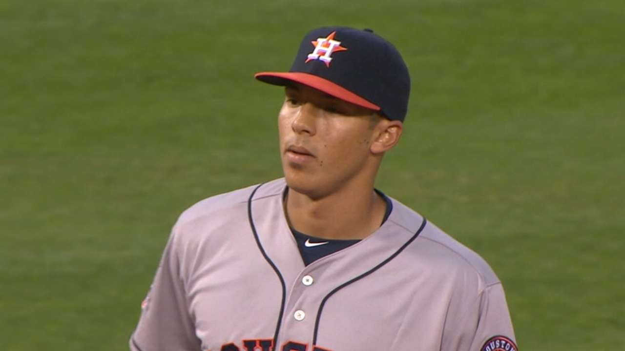 AL Outstanding Rookie: Correa