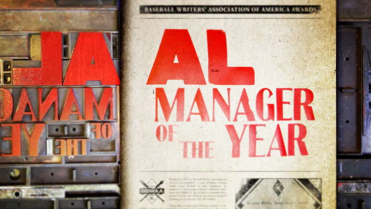 AL Manager of the Year finalists