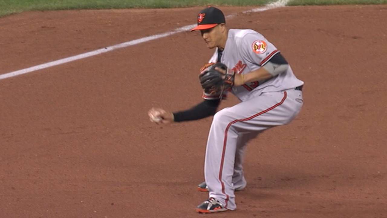 Machado wins second Gold Glove