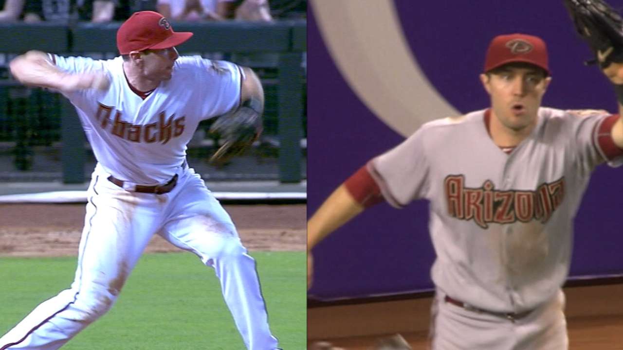 Two D-backs win Gold Gloves