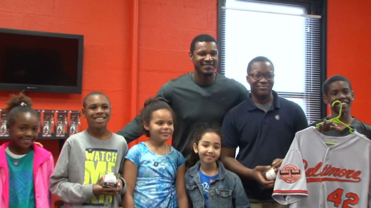 Jones gives back to community