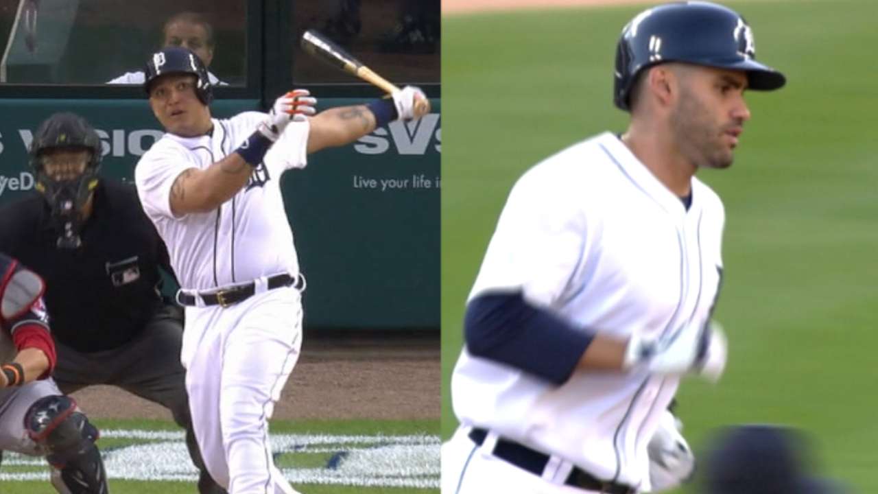 Miggy, J.D. Martinez claim Silver Sluggers