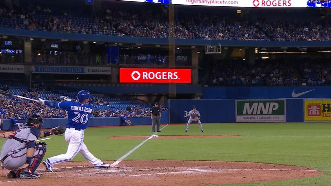 Donaldson named AL's top offensive third baseman