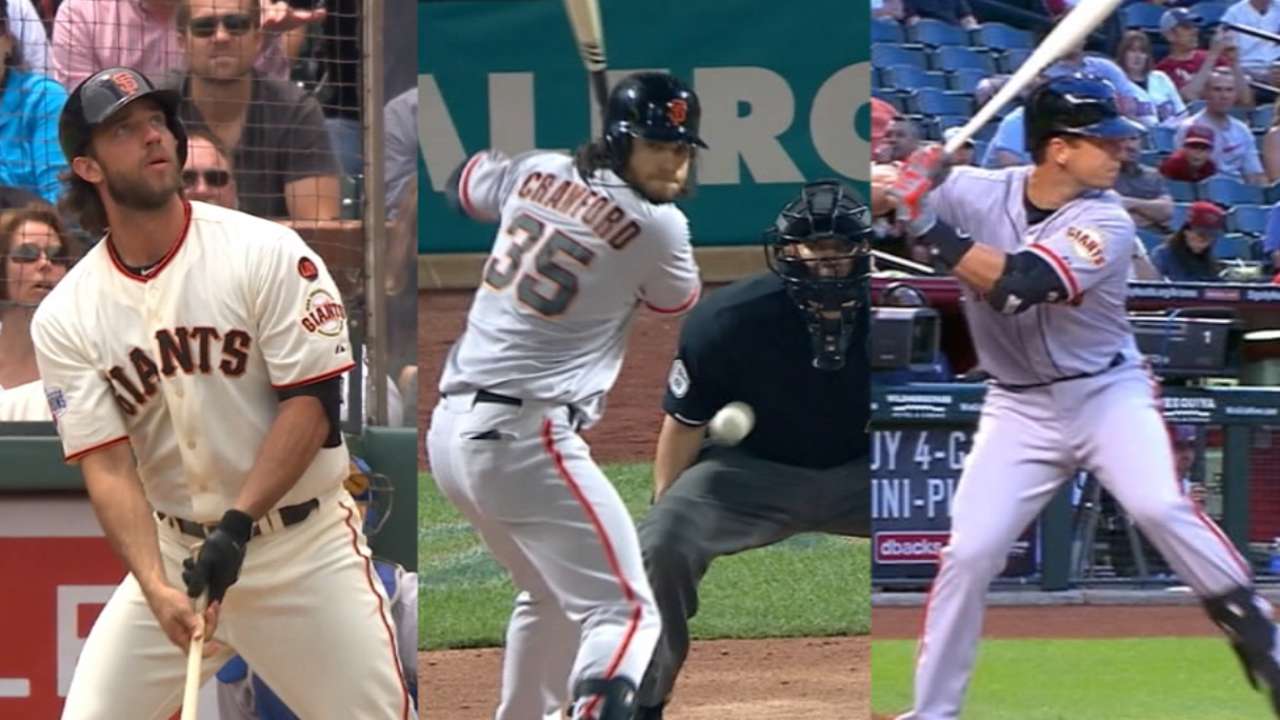 Posey, Crawford, MadBum win Silver Slugger Awards