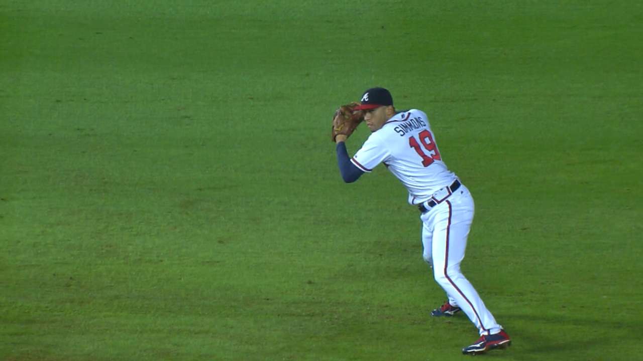 Simmons traded to Angels