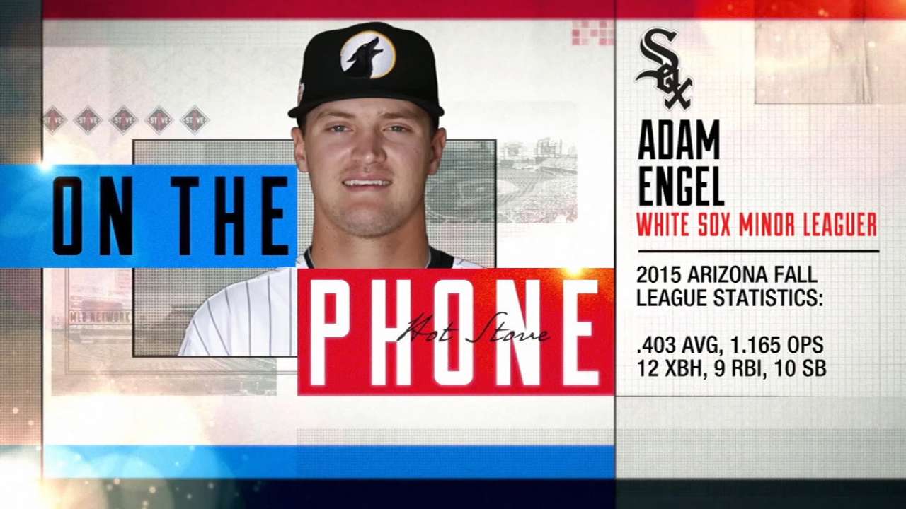 Prospect Engel joins Hot Stove