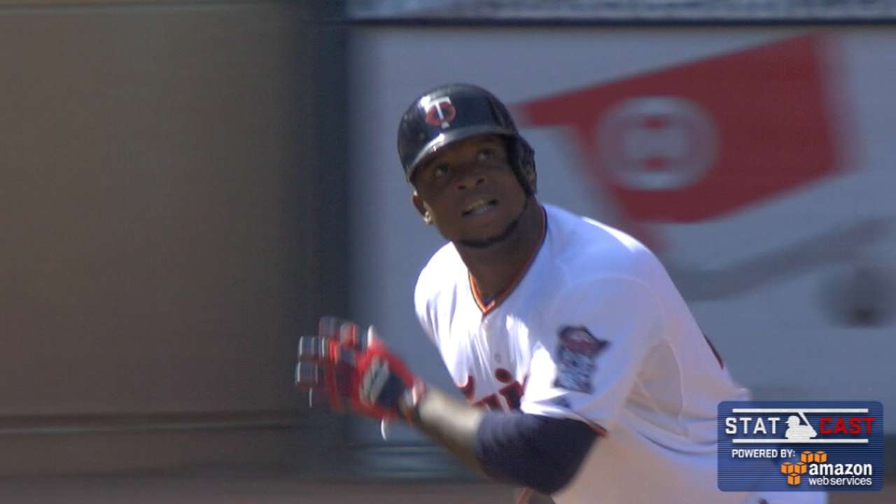 Statcast: Twins' longest homers