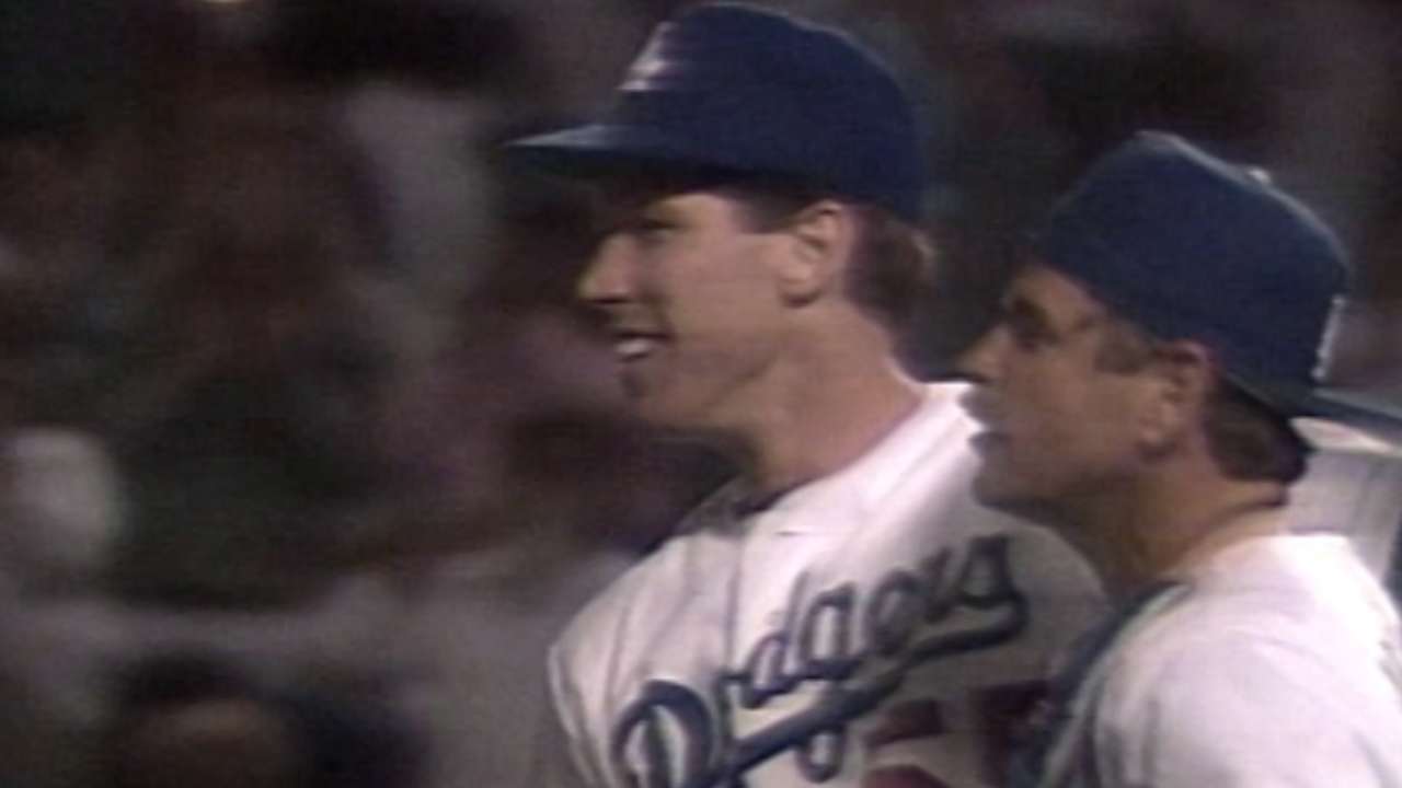 Hershiser earns 20th win