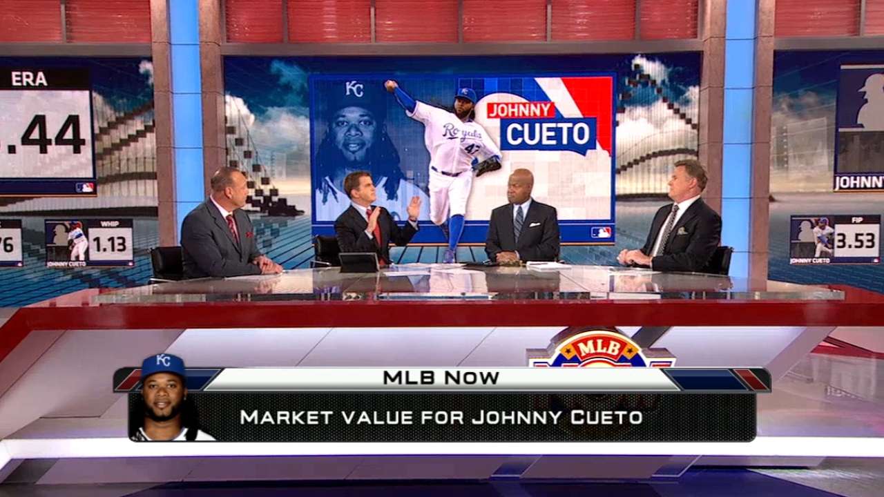MLB Now on Cueto's market value