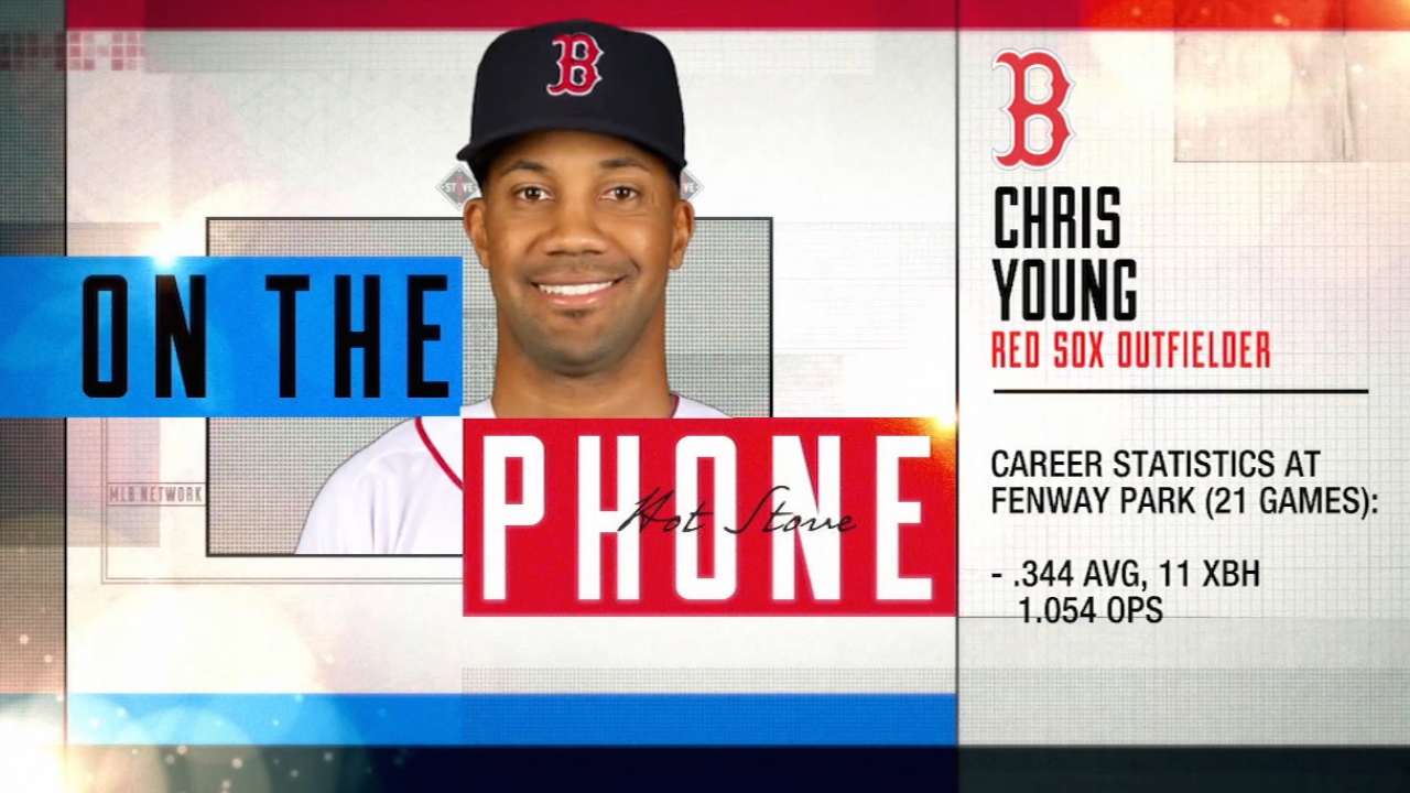 Young on signing with Red Sox
