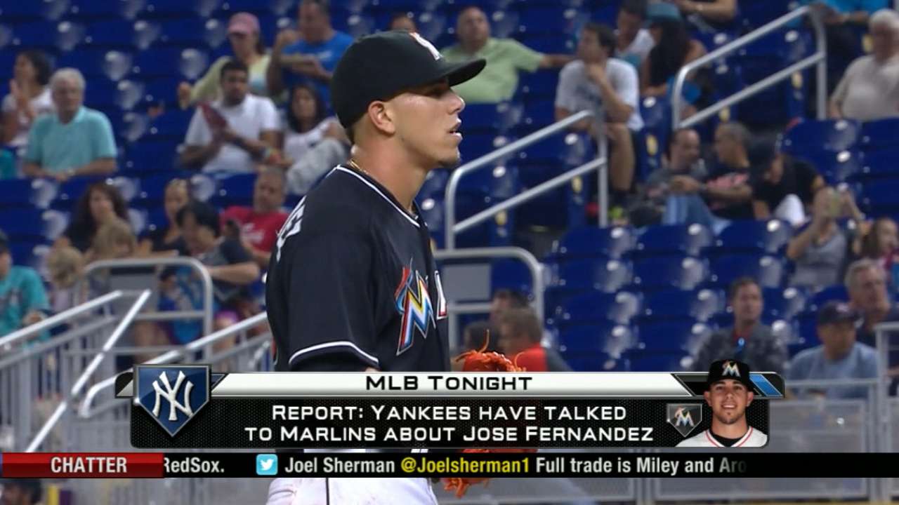 Yankees doing due diligence, but no deals close