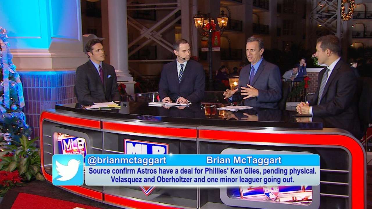 Network on Giles to Astros