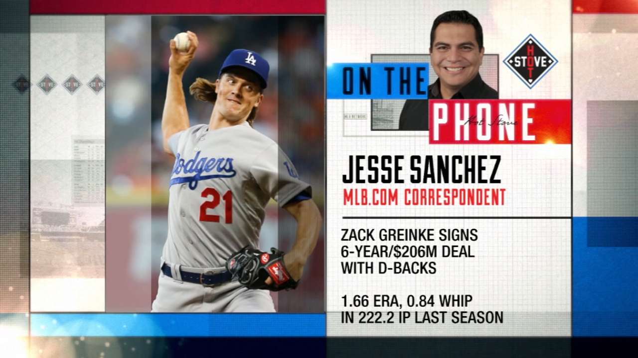 Sanchez on improved D-backs club