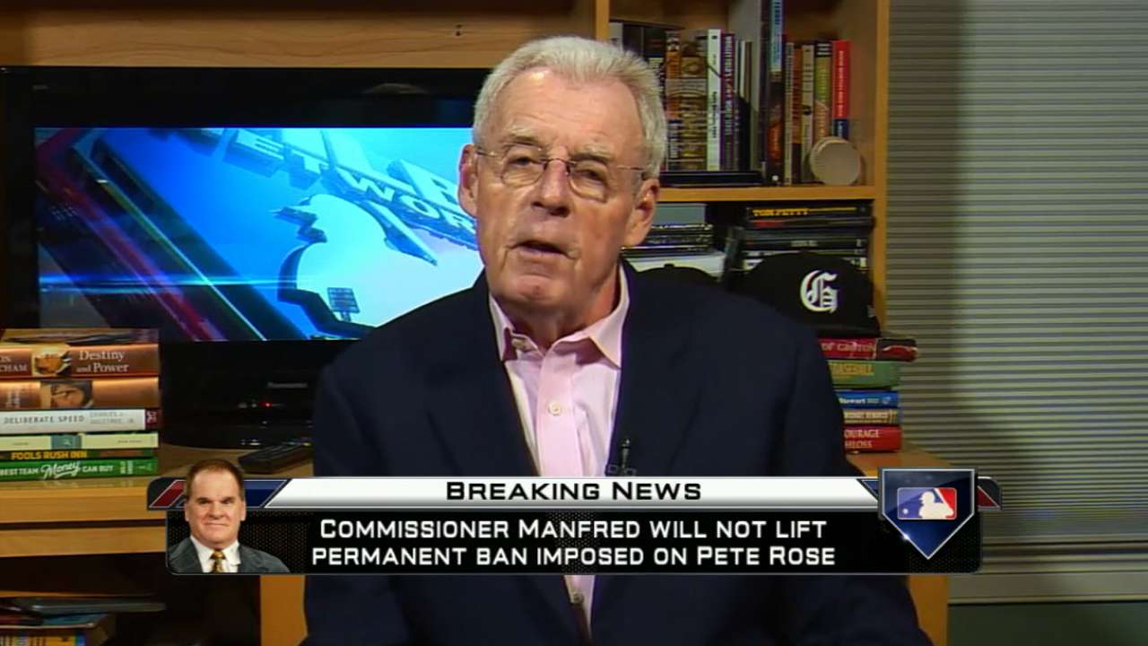 Gammons on Rose's ban