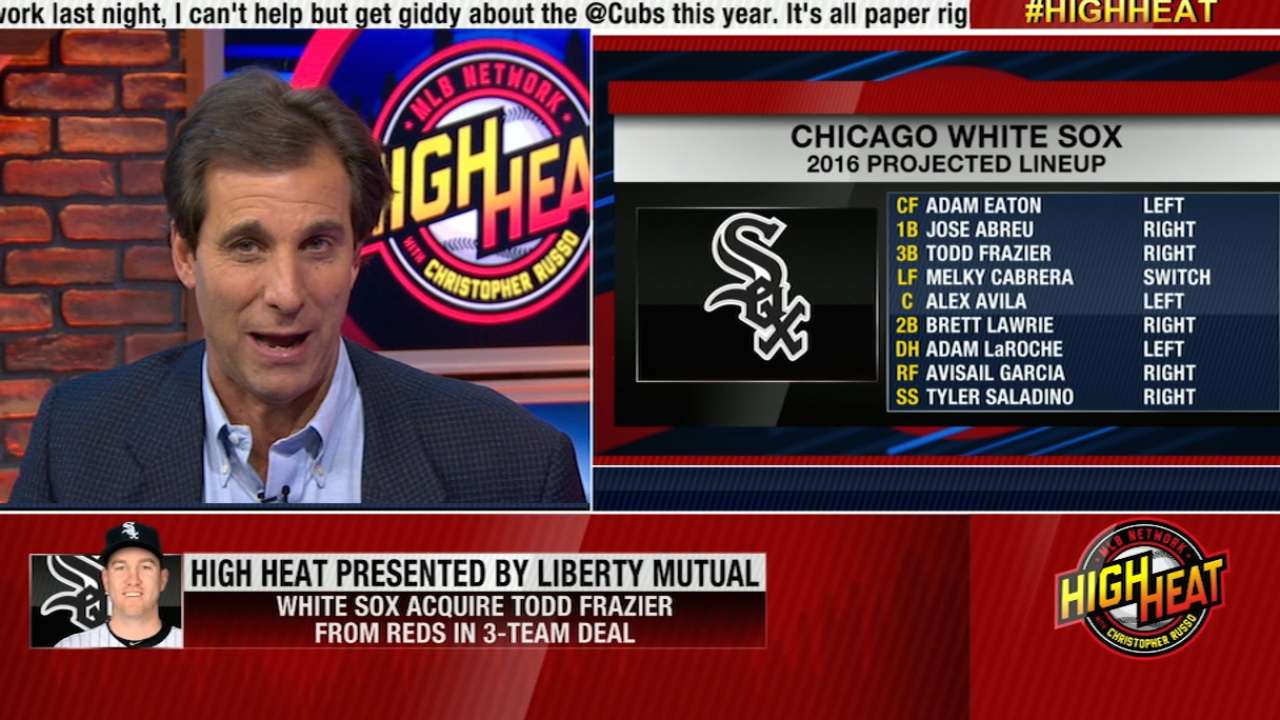 Frazier brings power bat, and perhaps stability