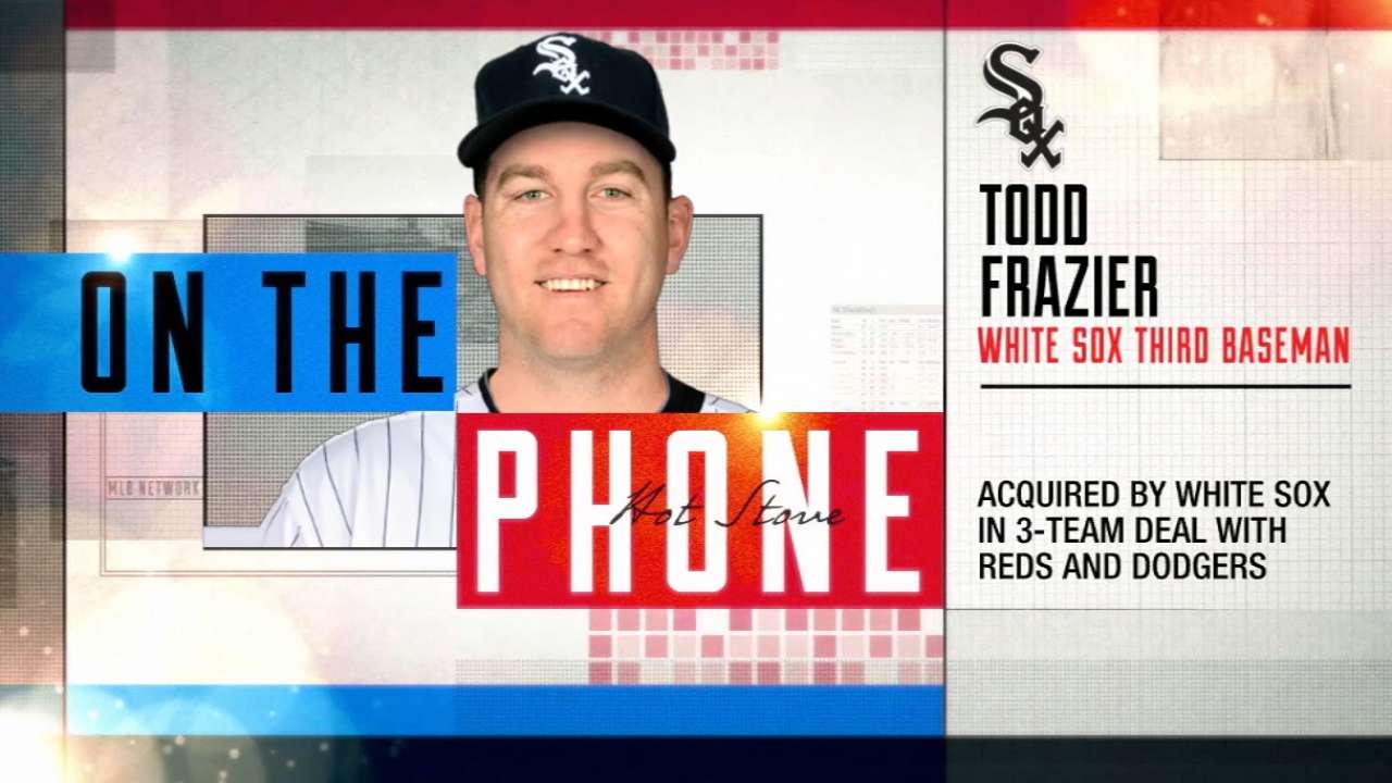 Frazier phones in to Hot Stove