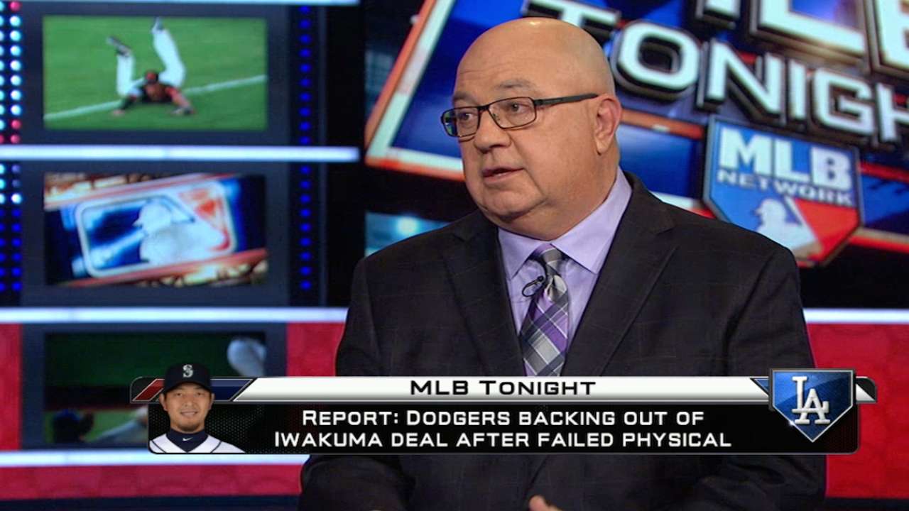 Network on Dodgers, Iwakuma