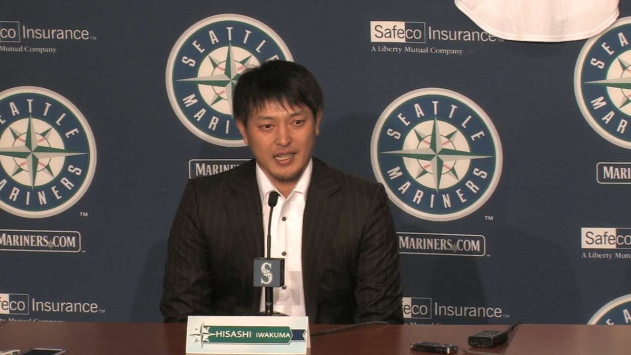 Iwakuma feels Seattle is right place for him