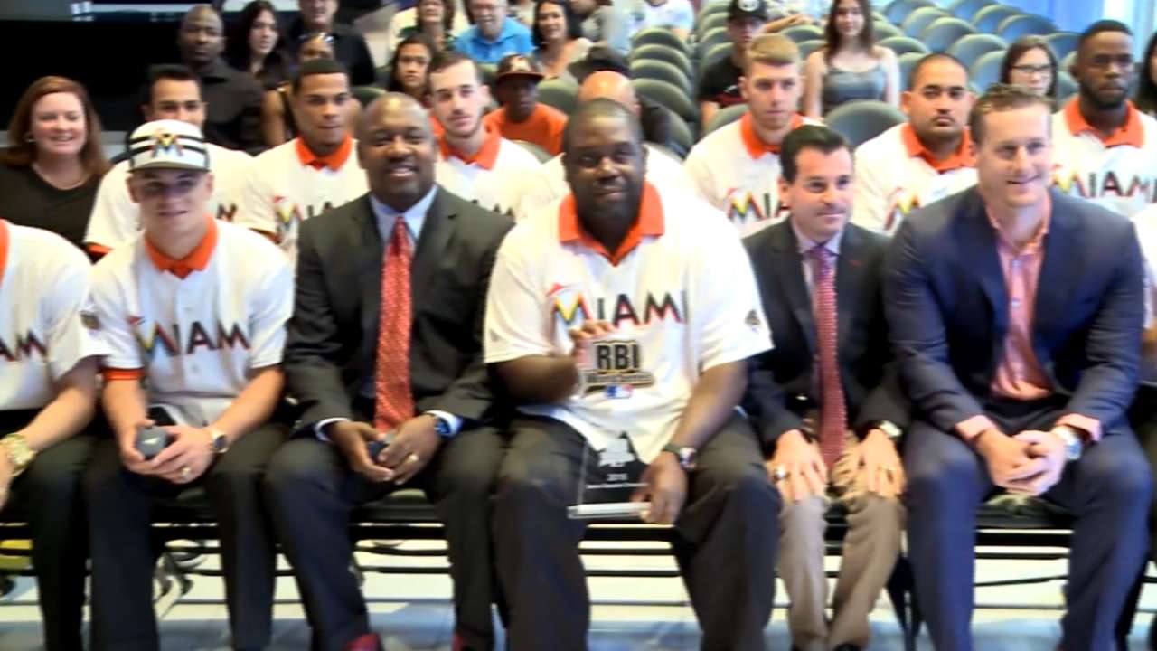 RBI receives World Series rings