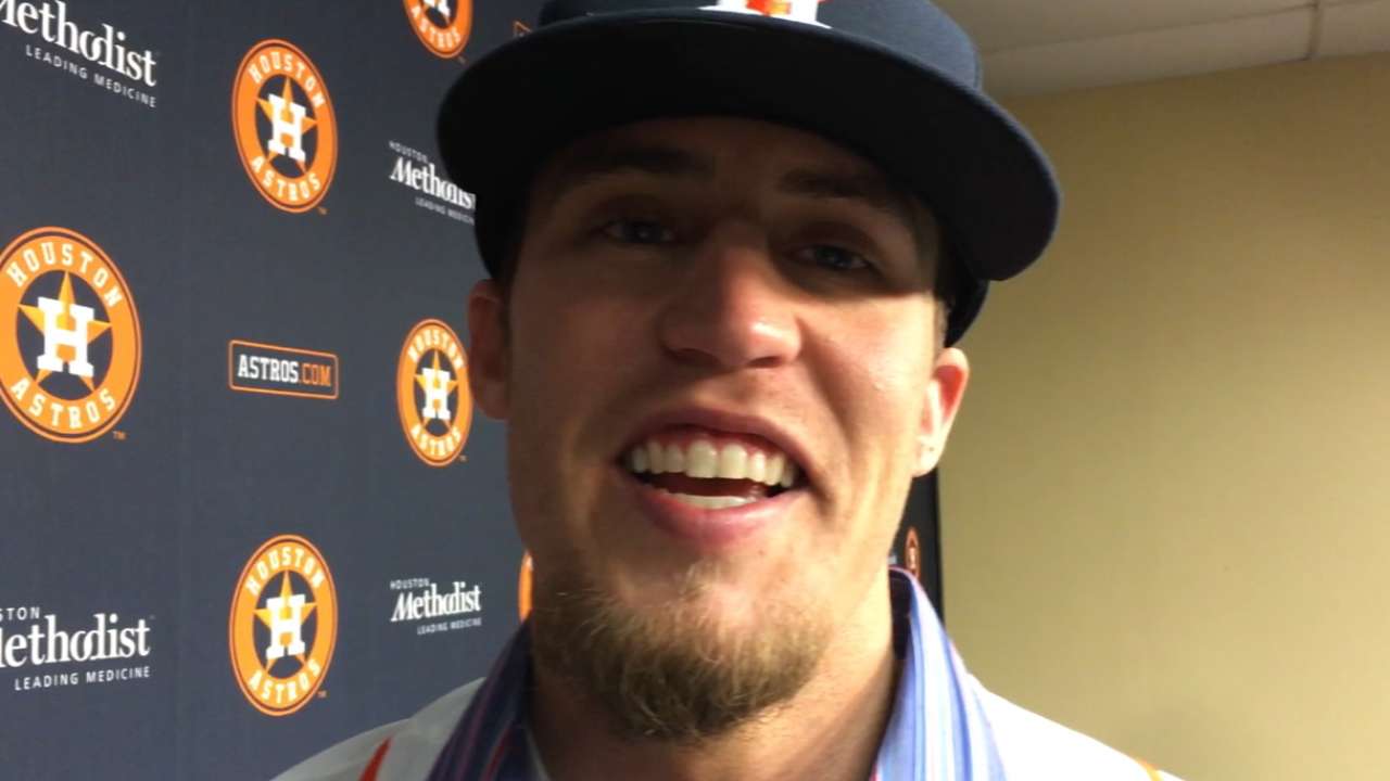 Holidays all about family for Astros' Giles