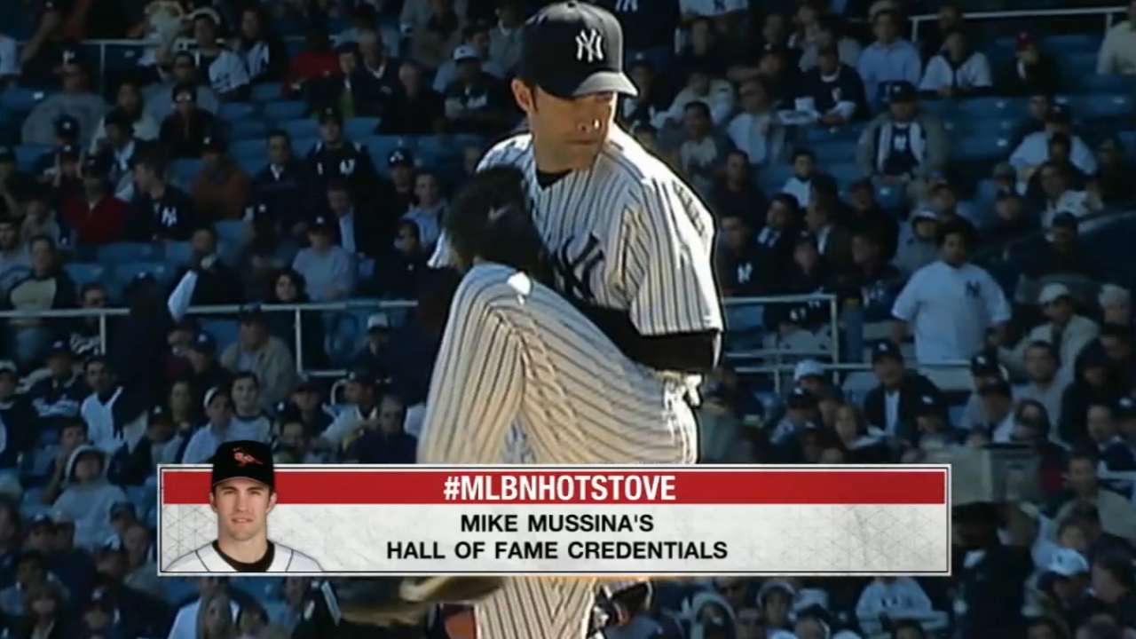 By the numbers: HOF case for Mussina