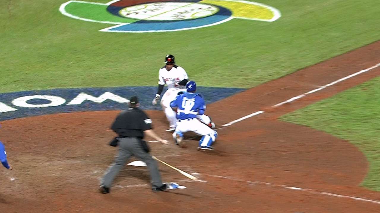 Kim throws out Jones at home