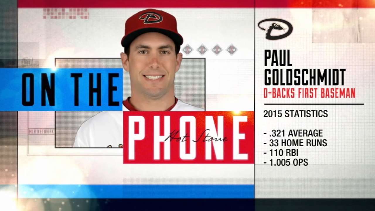 Paul Goldschmidt joins Hot Stove