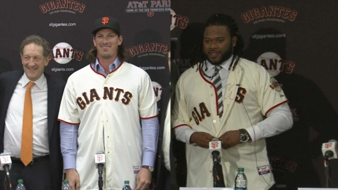 Giants upgrade rotation for 2016
