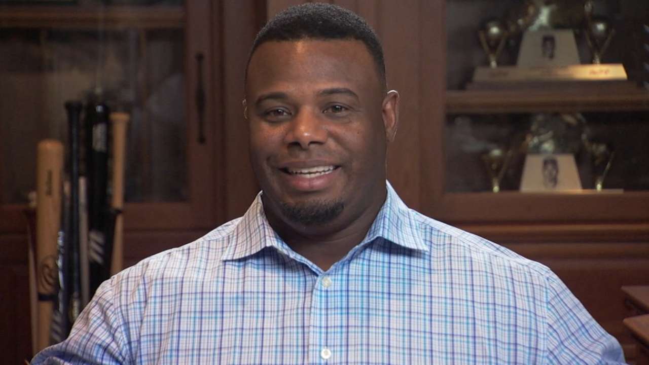 Griffey Jr. on joining the HOF