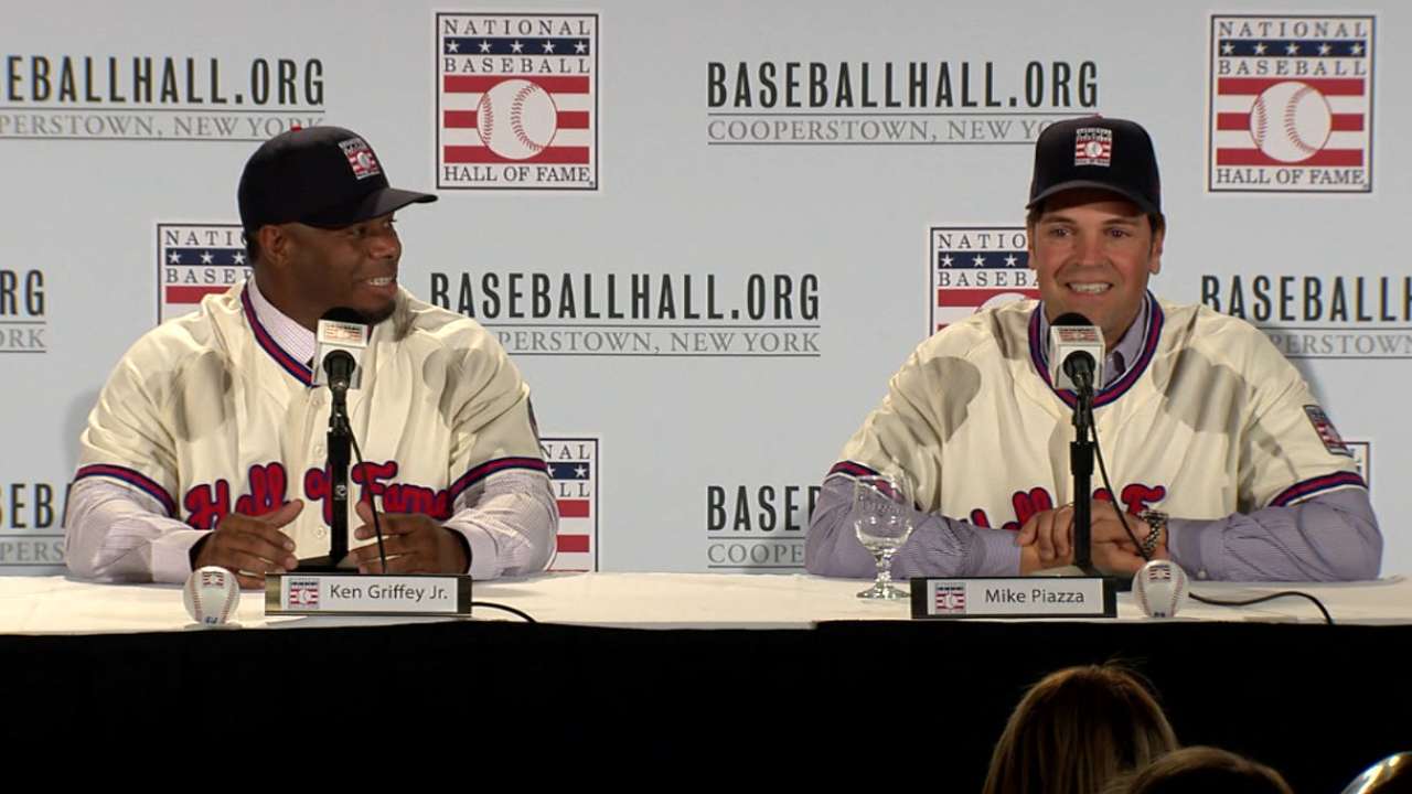 Griffey, Piazza latest to go from Draft to Cooperstown