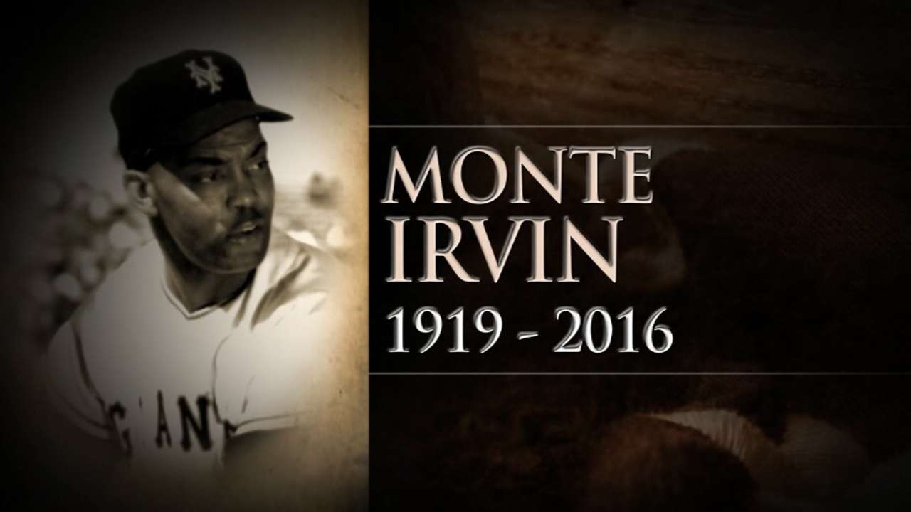MLB Now remembers Monte Irvin