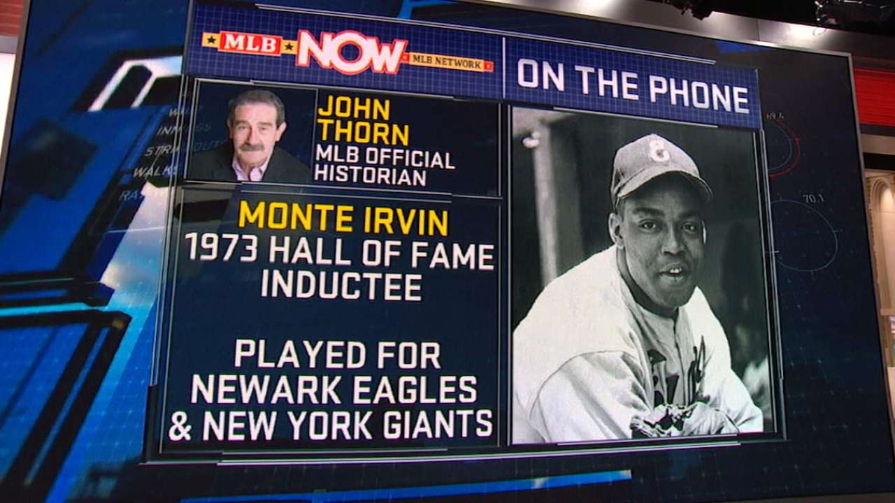 Thorn on Monte Irvin's legacy