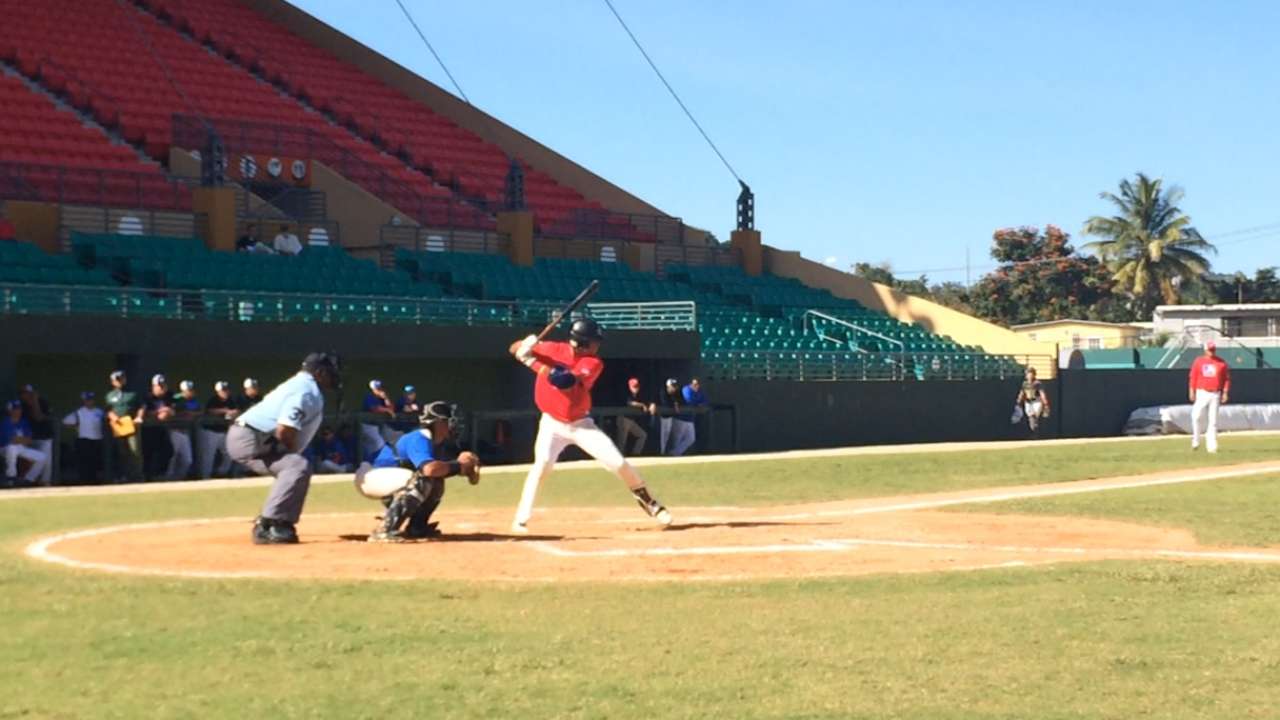 MLB showcase in Puerto Rico