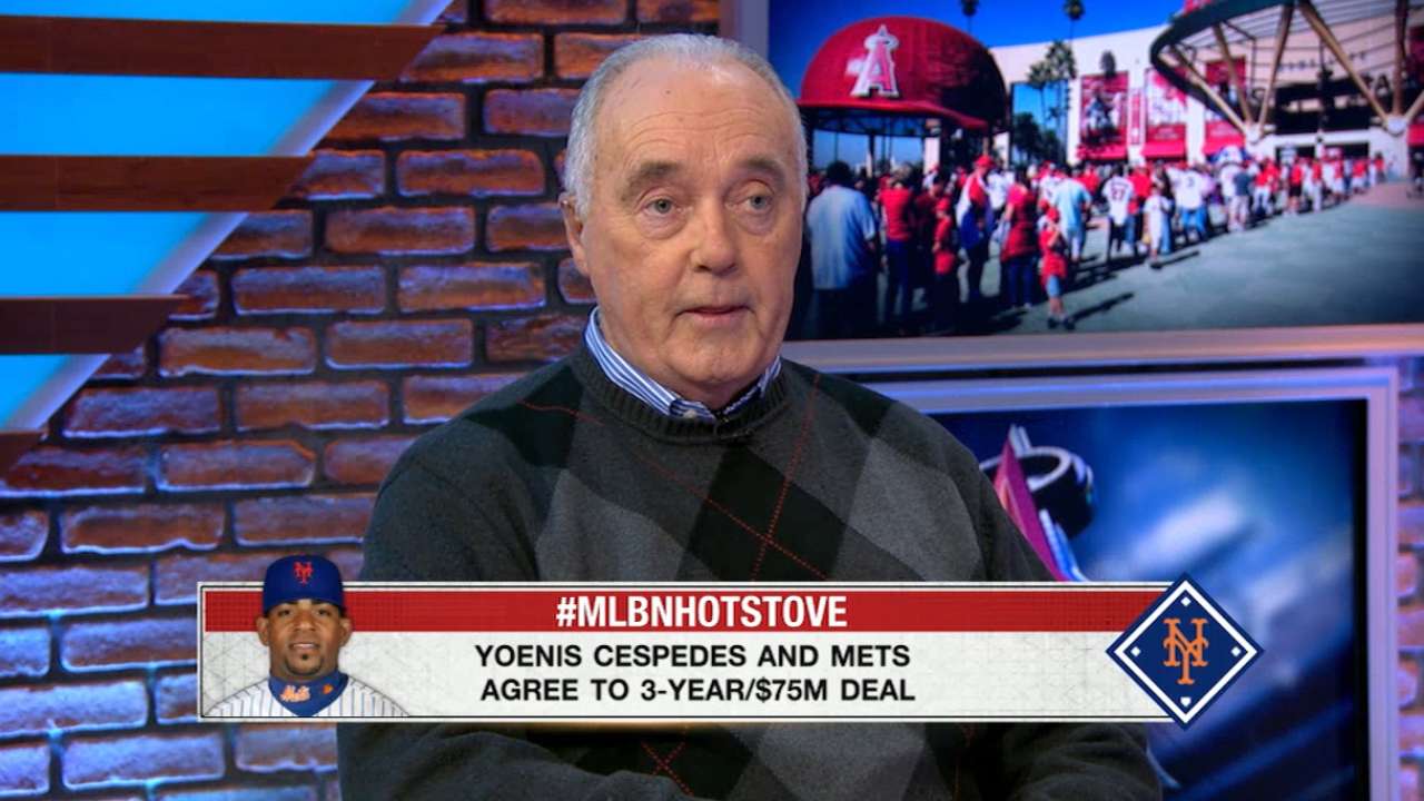 Ed Coleman on Cespedes