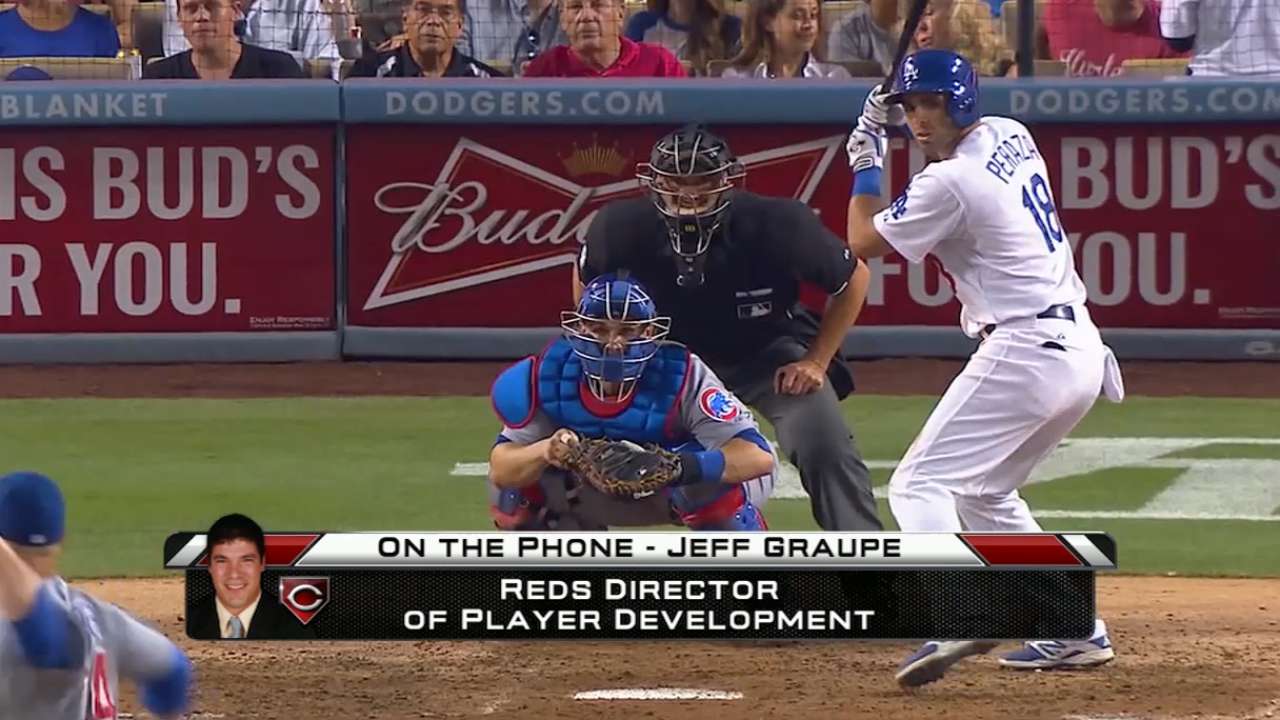 Peraza, Reed among 6 to watch at Reds camp