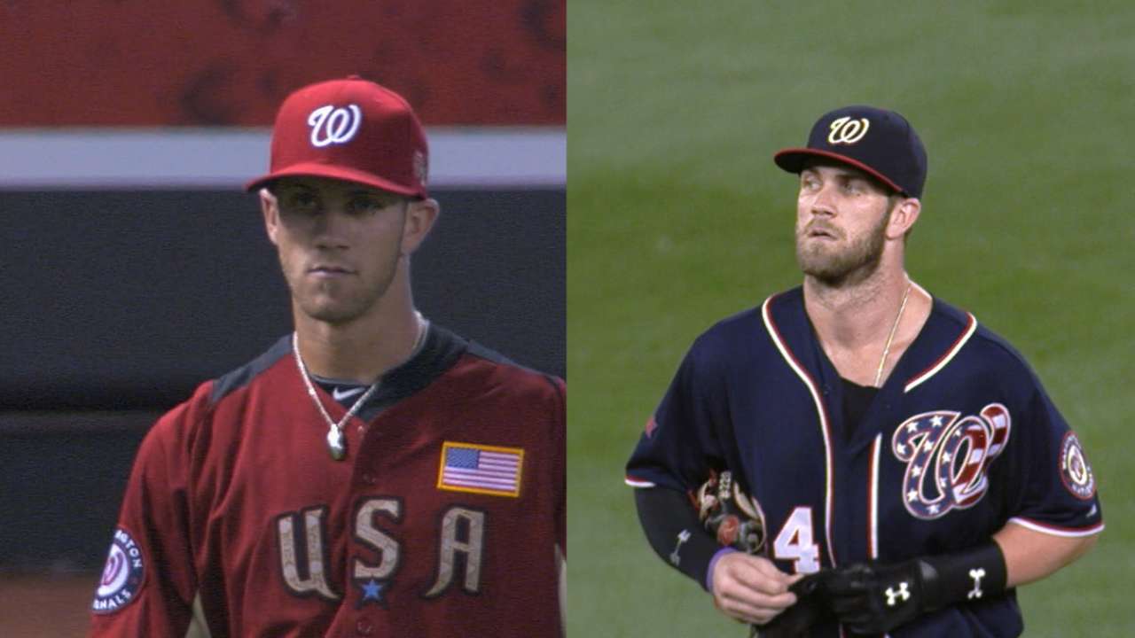 Harper: Top prospect to MVP