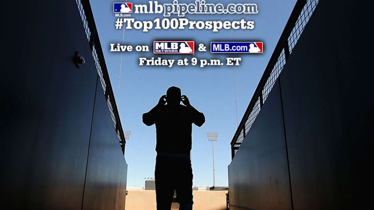 Who's No. 1? MLB Pipeline to unveil Top 100 Prospects