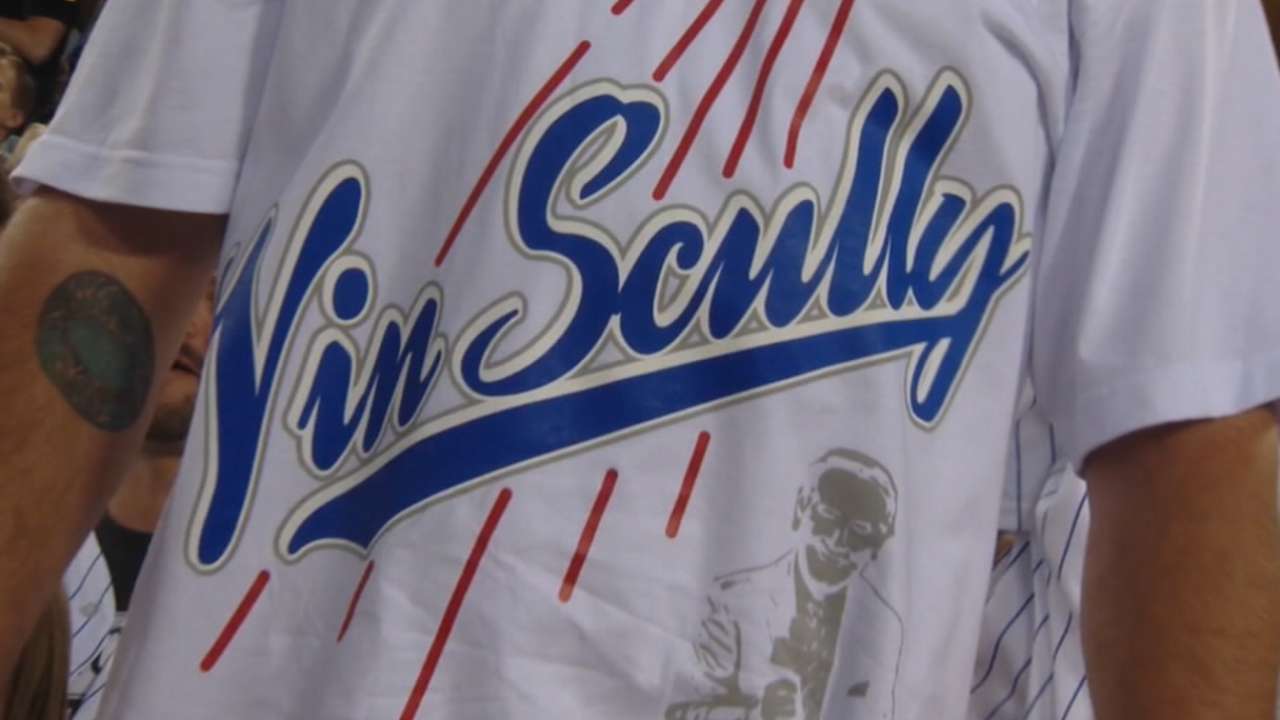 Road to Dodger Stadium to be renamed Vin Scully Avenue