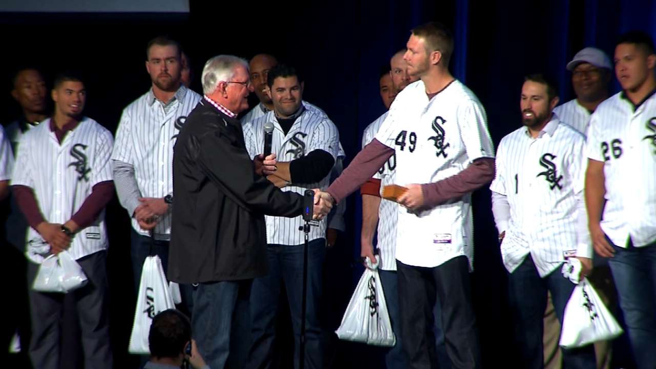White Sox honor Chris Sale