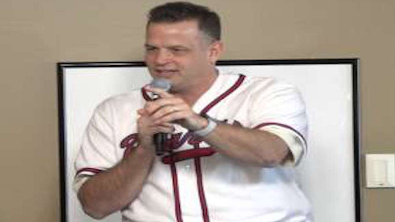 Braves alumni at FanFest