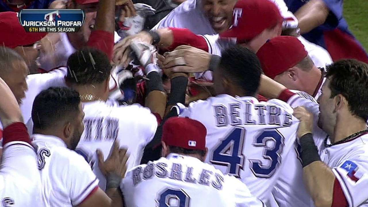 Profar's walk-off homer