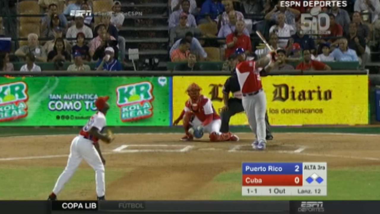 Vargas' three-run home run