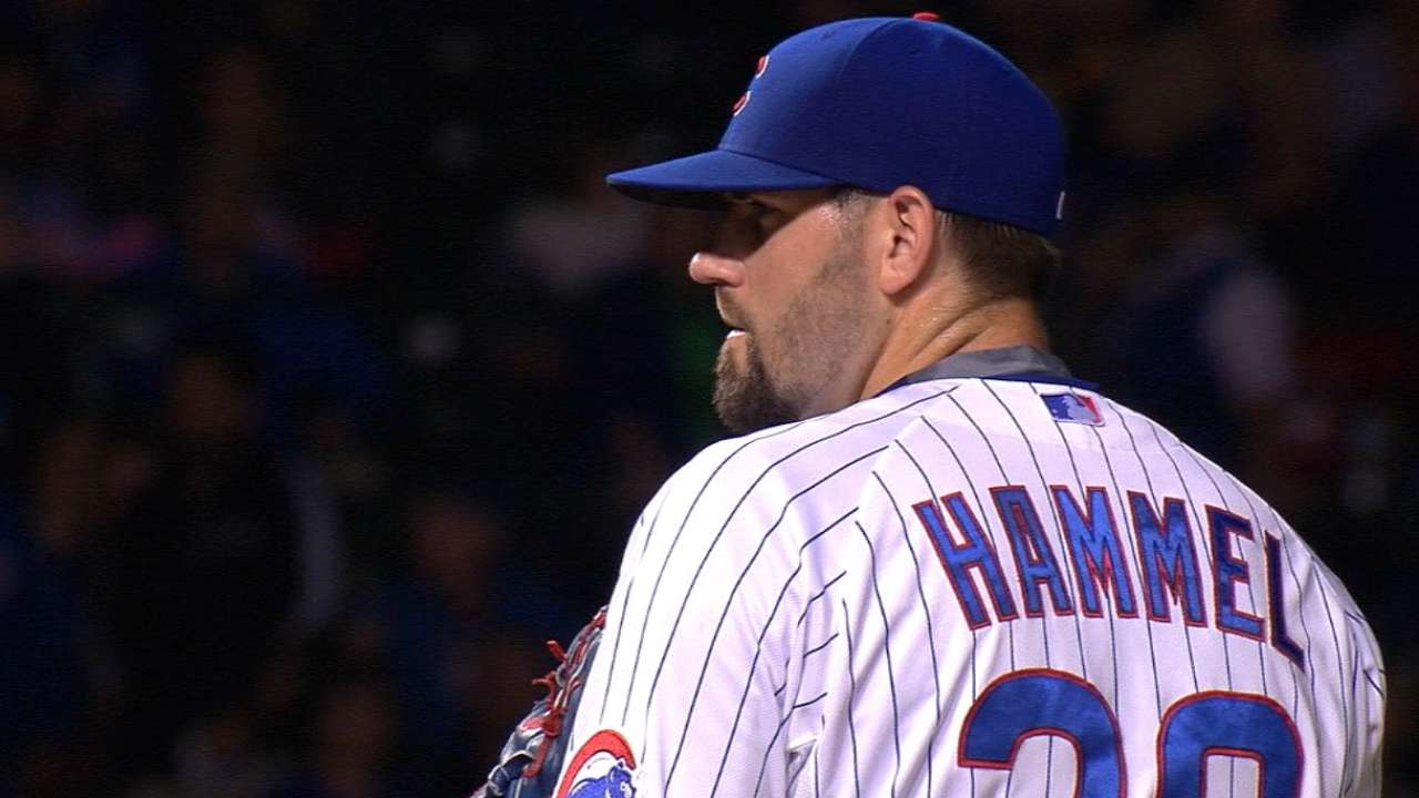 Hammel finds rhythm after early butterflies