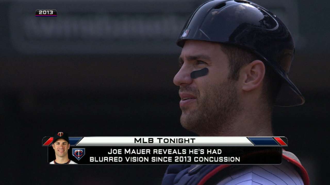 Mauer reveals his blurred vision