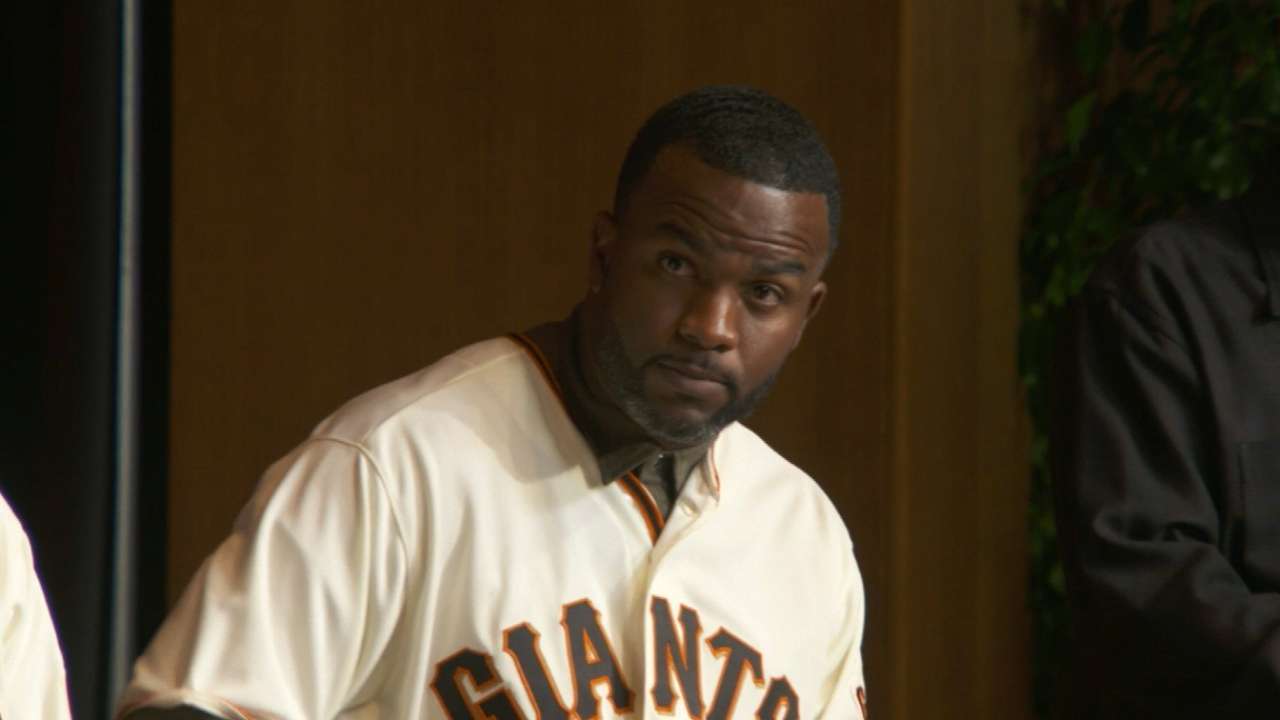 Span ready for 2016 with Giants