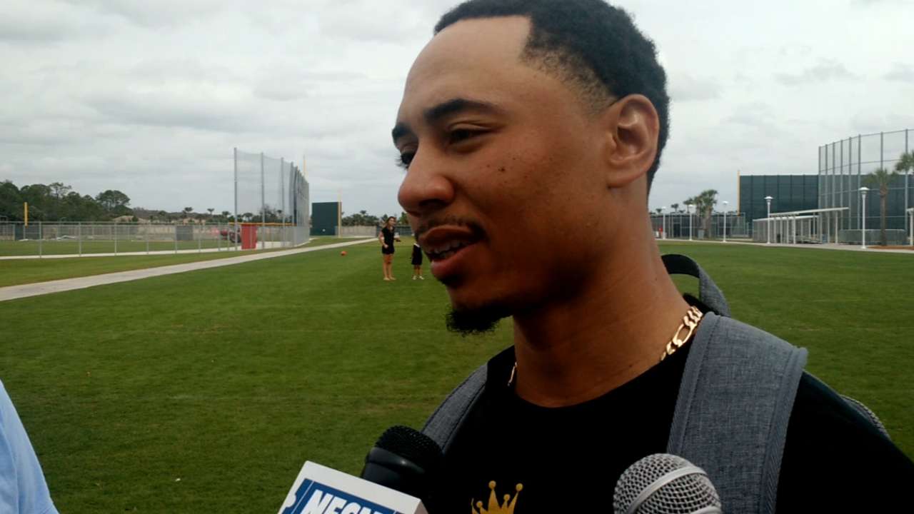 Betts on golf cart incident