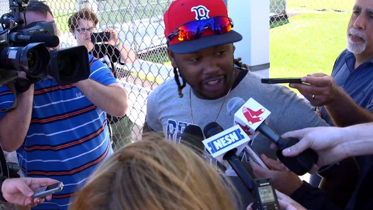 Hanley returns to the infield