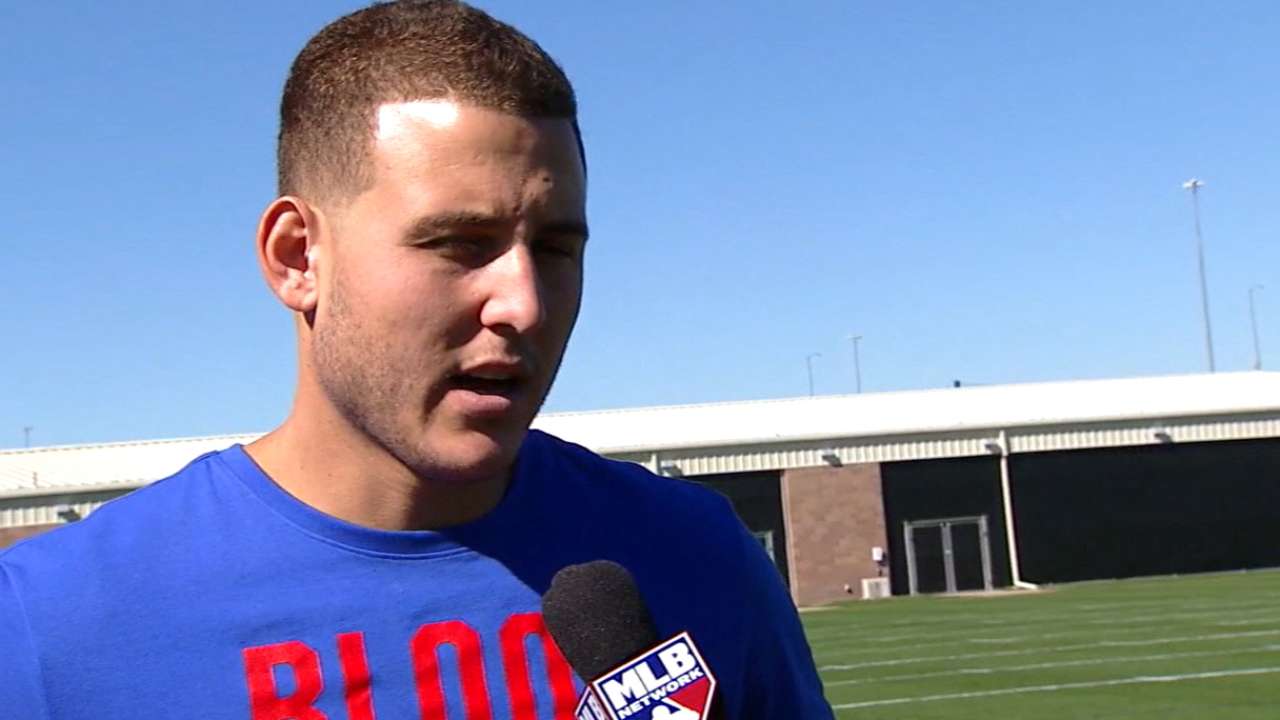 Rizzo on team building bonds