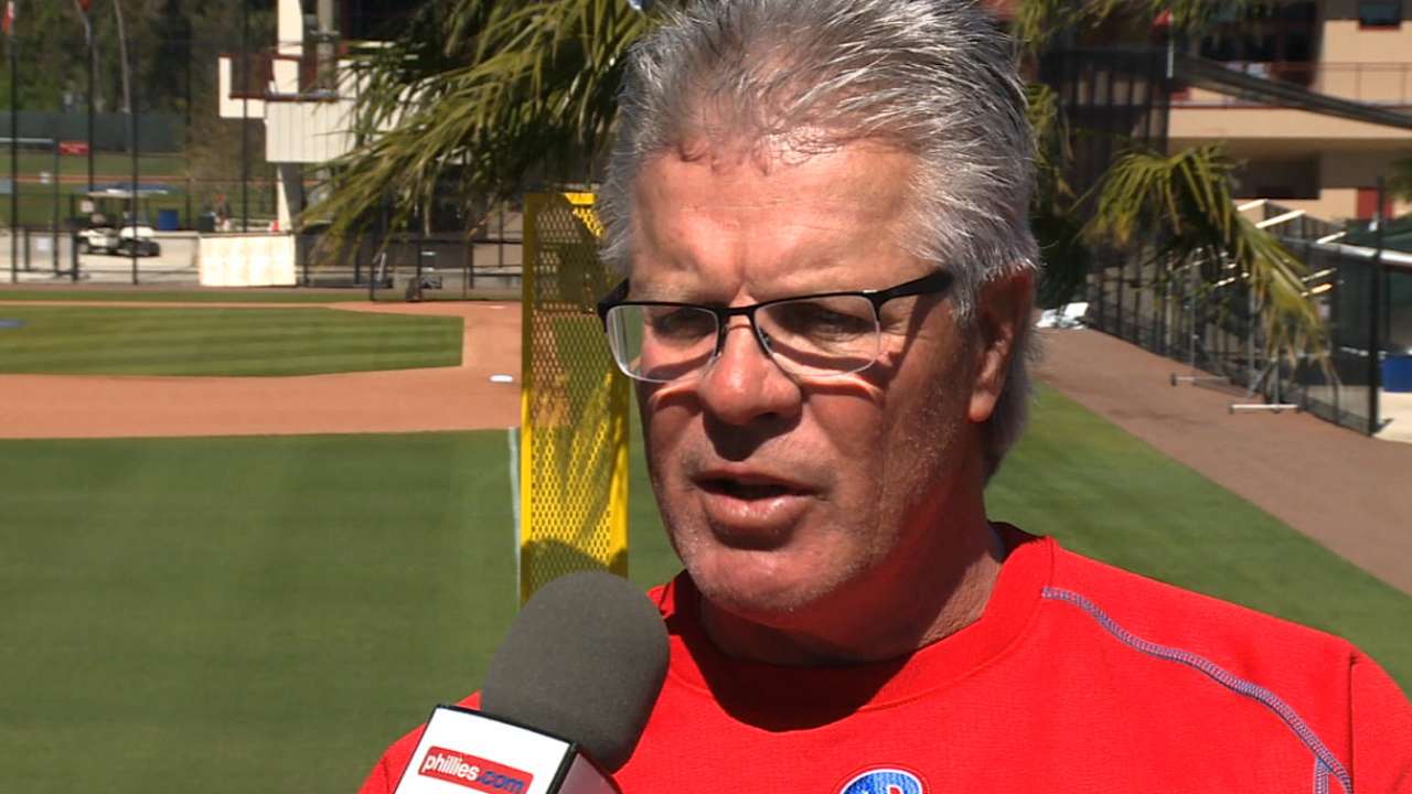 Young Phillies filled with energy on first day